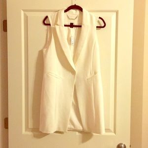 White House Black Market long vest